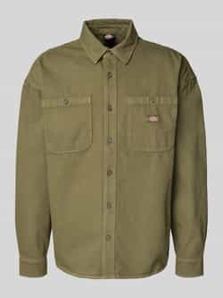 Dickies Relaxed fit jeansoverhemd met borstzakken model 'HOUSTON'