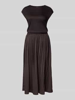 Opus Midi-jurk van viscose in een 2-in-1-look model 'Wabella'