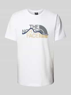 The North Face T-shirt met labelprint