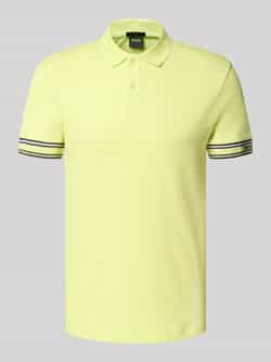 BOSS Green Slim fit poloshirt van zuiver katoen model 'POLOZONE'