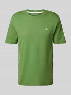 Marc O'Polo Regular fit T-shirt van puur katoen met logoprint