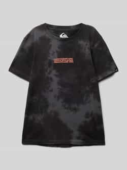 Quiksilver T-shirt met labelprint