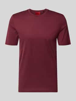 HUGO Slim fit T-shirt van puur katoen model 'DIMERSTEE'