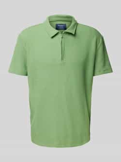 MCNEAL Regular fit poloshirt met ritssluiting