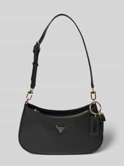 Guess Handtas met labelapplicaties model 'NOELLE II'