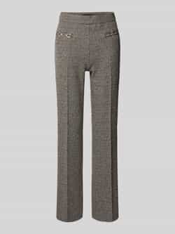 STEHMANN Broek met persplooien model 'Editta'