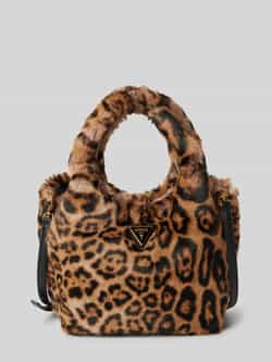 Guess Tote bag met imitatiebont model 'SAMIA'