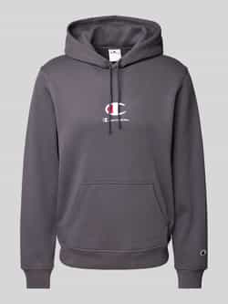 Champion Hoodie met labelstitching