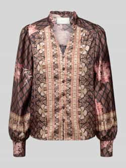 NEO NOIR Overhemdblouse met knoopsluiting model 'Massima'