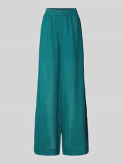 Christian Berg Woman Wide fit stoffen broek met elastische band