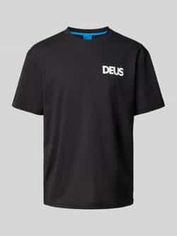DEUS EX MACHINA T-shirt met labelprint
