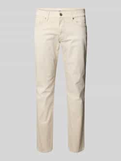 BRAX Straight fit jeans met contrastnaden model 'Chuck'