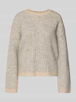 Selected Femme Relaxed fit pullover van wolmix met alpaca model 'FALVA'