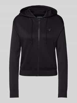 Guess Activewear Sweatjack met labelapplicatie model 'MARTINA'