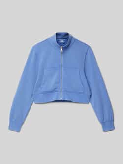 S.Oliver RED LABEL Boxy fit sweatjack van katoenmix met garment dye
