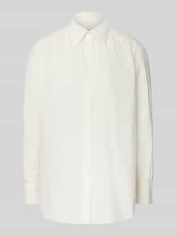 Boss Orange Relaxed fit blouse met kentkraag model 'Belegant'