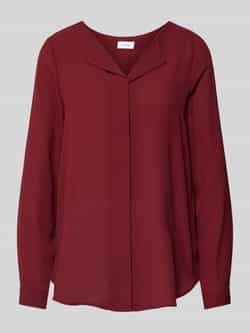 Vila Blouse met blinde knoopsluiting model 'LUCY'