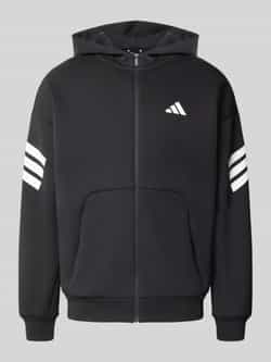 adidas Sportswear Regular fit sweatjack met kangoeroezak