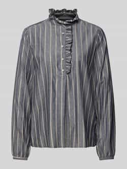 MOS MOSH Overhemdblouse met opstaande kraag model 'Biles'