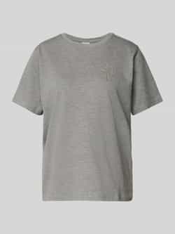 Ichi T-shirt met applicatie model 'NYNNA'