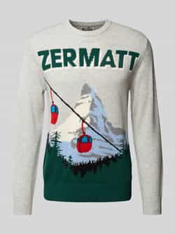 MC2 Saint Barth Gebreide pullover van wolmix model 'ZERMATT'