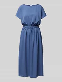 Vila Midi-jurk met elastische tailleband model 'Mathilde'