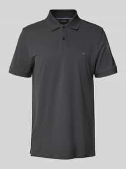 Christian Berg Men Regular fit poloshirt met logostitching