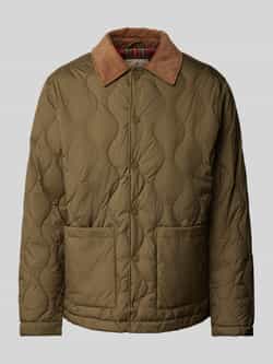Jack & Jones Premium Gewatteerd jack met drukknoopsluiting model 'LUCA'