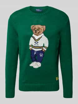 Polo Ralph Lauren Gebreide pullover met labelstitching