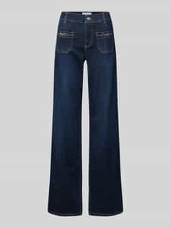 Angels Flared jeans met opgestikte zakken model 'LIZ SMART BUCKLE'