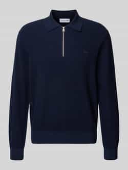 Lacoste Regular fit gebreide pullover in wafellook