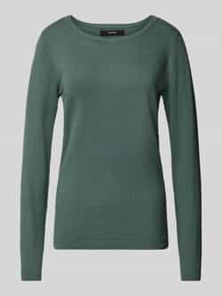 Vero Moda Regular fit gebreide pullover met ronde hals model 'CARE STRUCTURE'