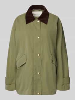 Marc O'Polo Relaxed fit barn jacket van hoogwaardig canvas