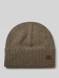 Barts Beanie met labelapplicatie model 'LACKE'