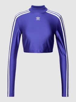 adidas Originals Kort shirt met lange mouwen en contraststrepen