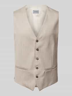 Pierre Cardin Gilet met paspelzakken model 'Hugo'