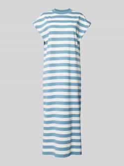 Jake*s Casual T-shirtjurk met blokstrepen