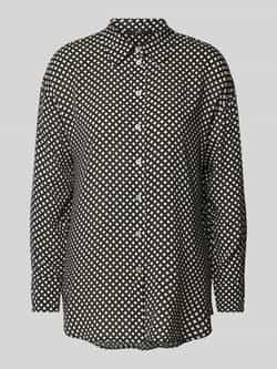 Zero Regular fit blouse met overhemdkraag
