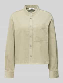 Opus Relaxed fit overhemdblouse met borstzak model 'Falve'