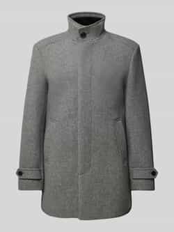 Selected Homme Lange jas met opstaande kraag model 'NEW REUBEN'