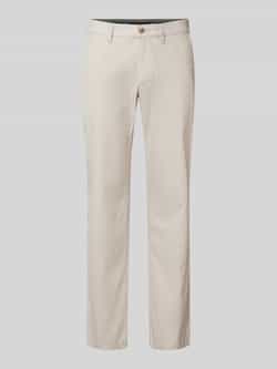 Christian Berg Men Regular fit chino met structuurmotief