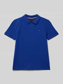 Tommy Hilfiger Poloshirt FLAG POLO SS met geborduurd logo