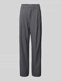 Jake*s Casual Regular fit stoffen broek met siersteentjes