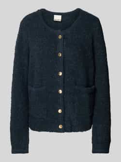 Ichi Gebreid jack met ronde hals model 'VALMAI'