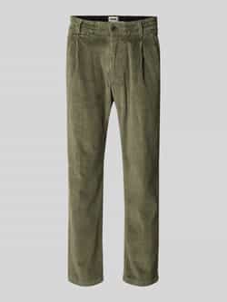 Drykorn Regular fit corduroy broek met achterzakken model 'CHASY'