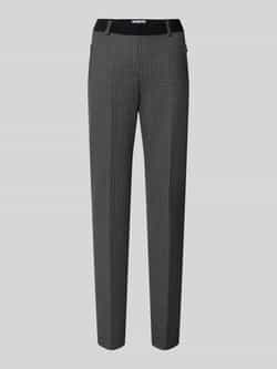 Raphaela By Brax Slim fit stoffen broek met persplooien model 'LILLYTH'