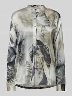 0039 italy Blouseshirt met korte knoopsluiting model 'JANICE'