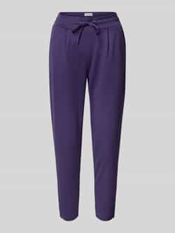 Ichi Joggingbroek met verkorte pasvorm en elastische band