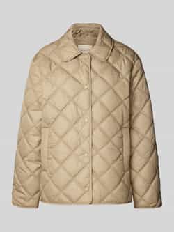 Gant Regular fit gewatteerd jack met platte kraag model 'Quilted'