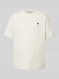 Scotch & Soda T-shirt met labelstitching